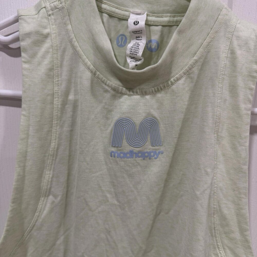 Lululemon x Madhappy‎ All Yours Crop Tank Top Heathered Elixir Size 0 - Picture 7 of 10